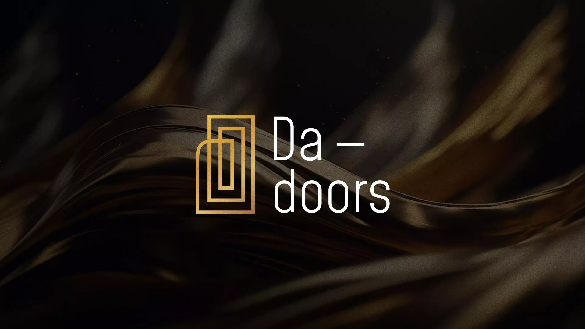 Разработка логотипа для компании «DA-DOORS» в Петушках